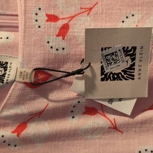 NWT 16W Anne Klein spring linen type dress